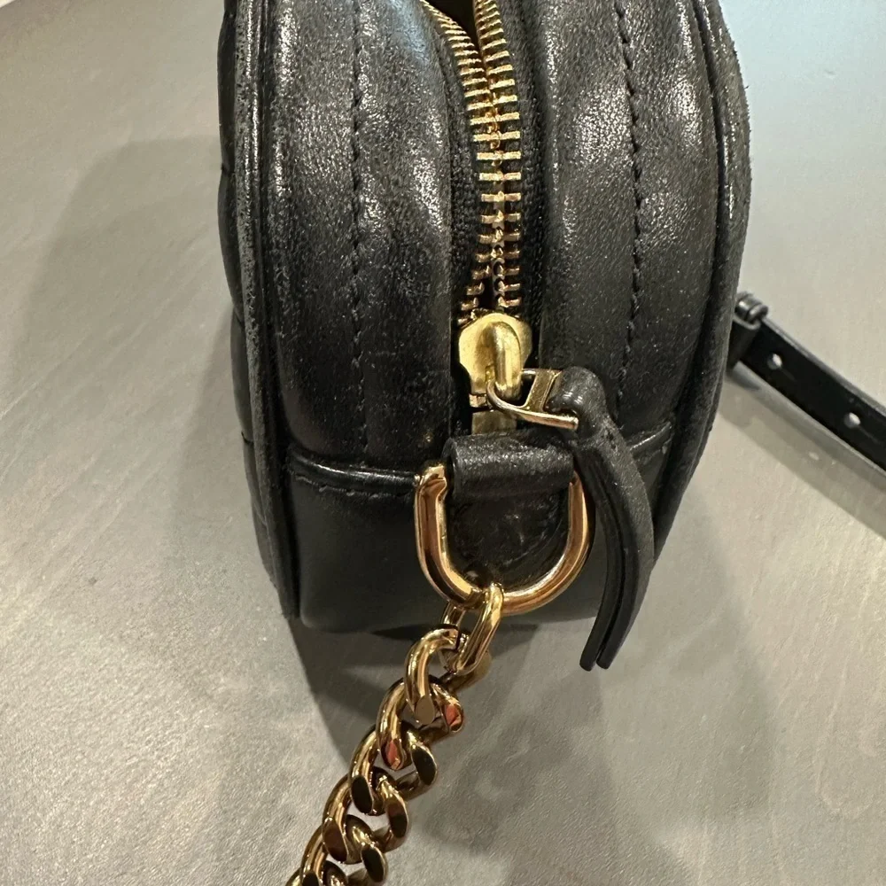 Tory Burch Kiera Small Chevron Leather Bag